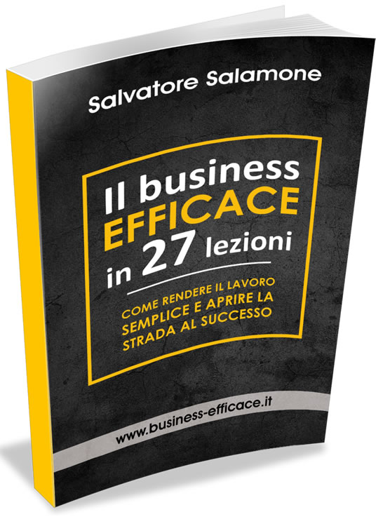 Copertina libro Il Business Efficace in-27 lezioni